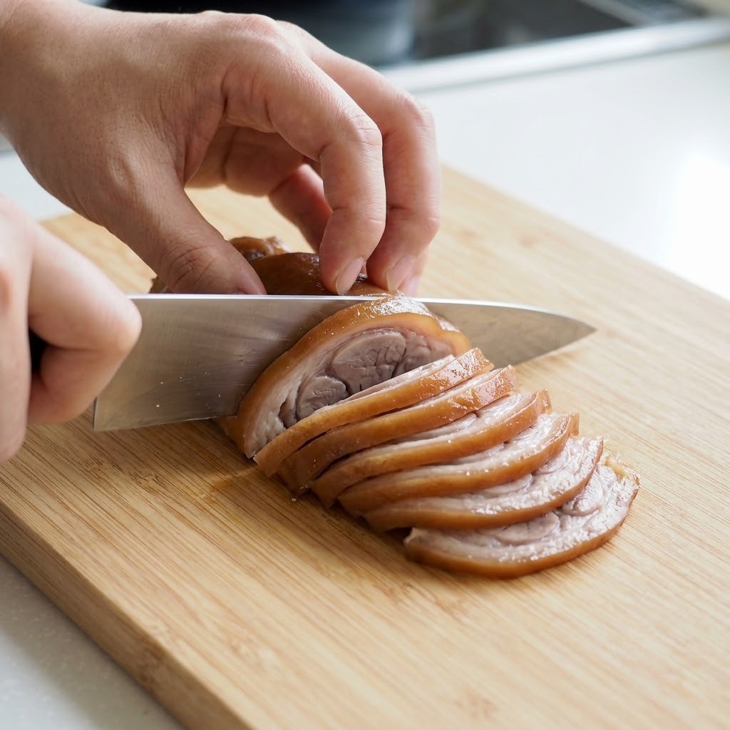 대만족면 차가운 족발 썰기 편스토랑 류수영 레시피