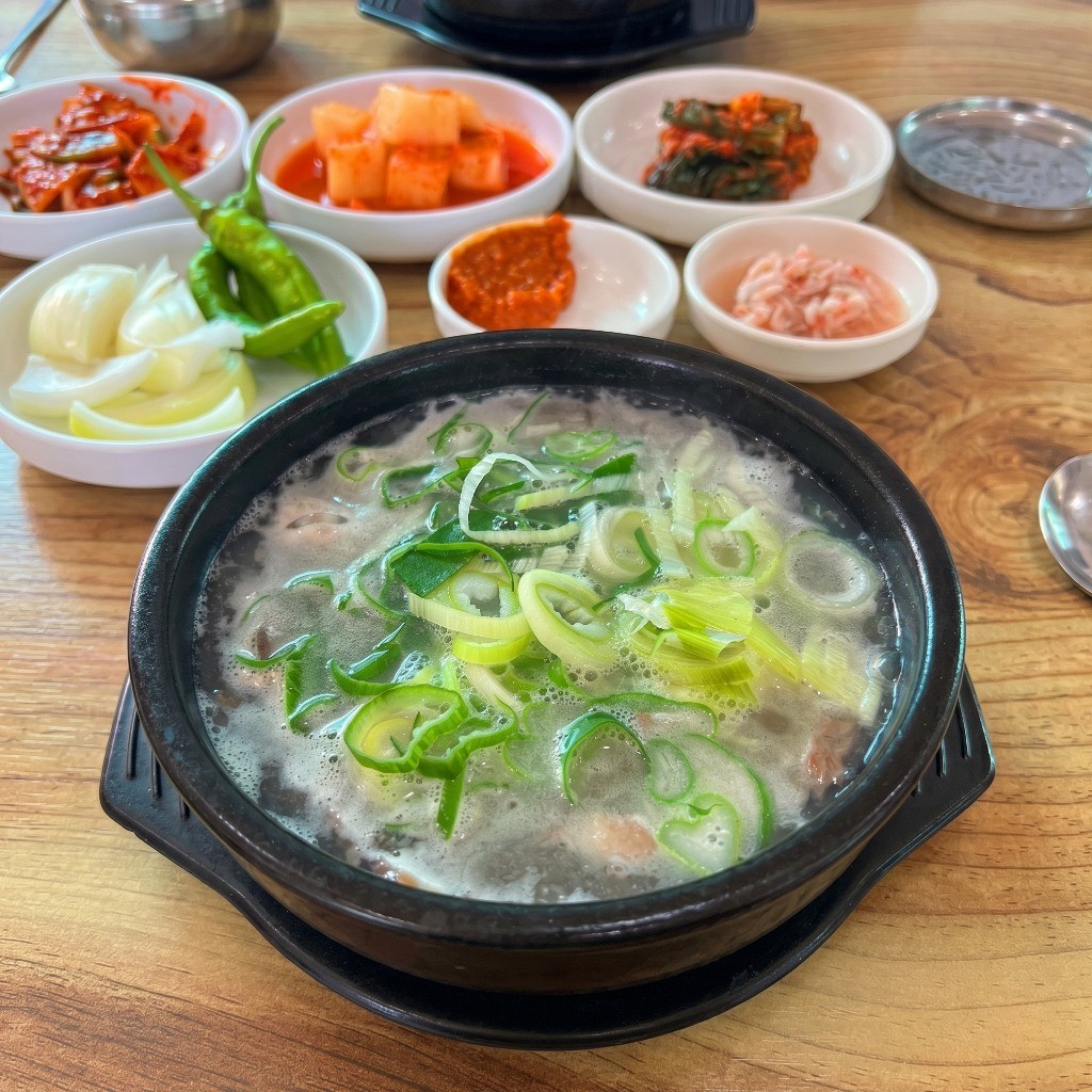 정우소머리국밥 대표메뉴