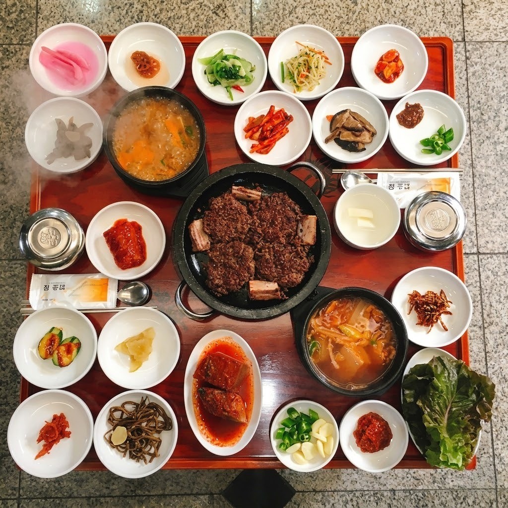 백학정 대표메뉴