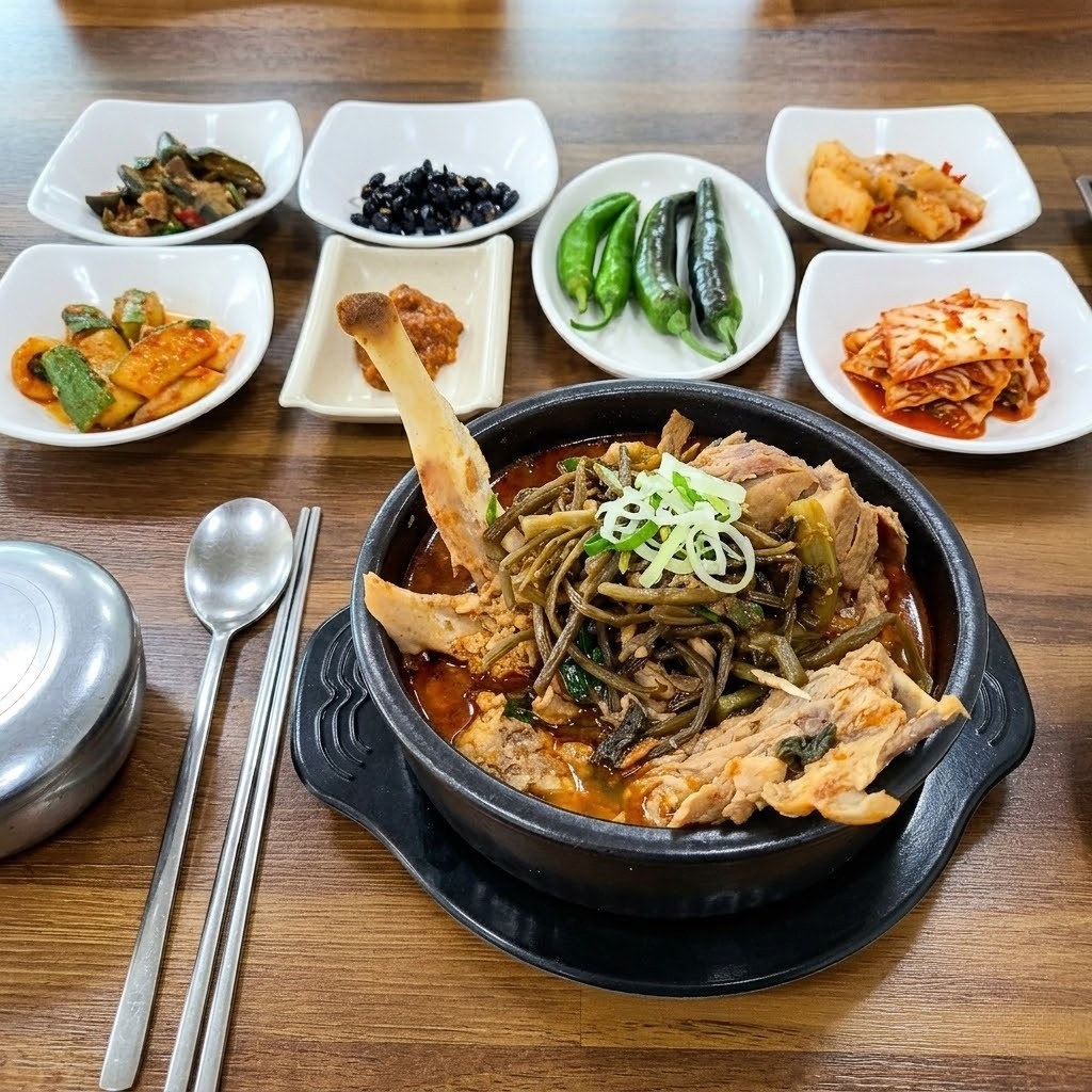 숙구지가든 대표메뉴
