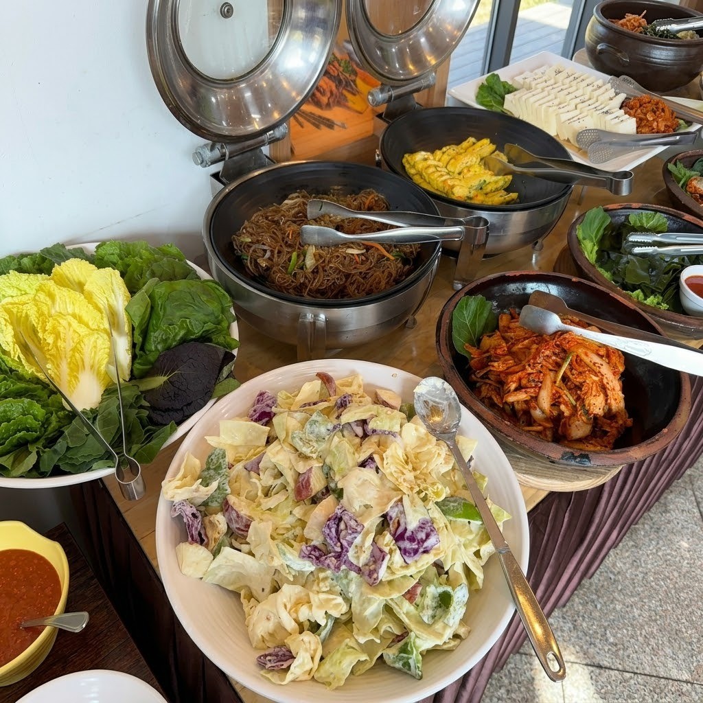 명가한식더뷔페 대표메뉴