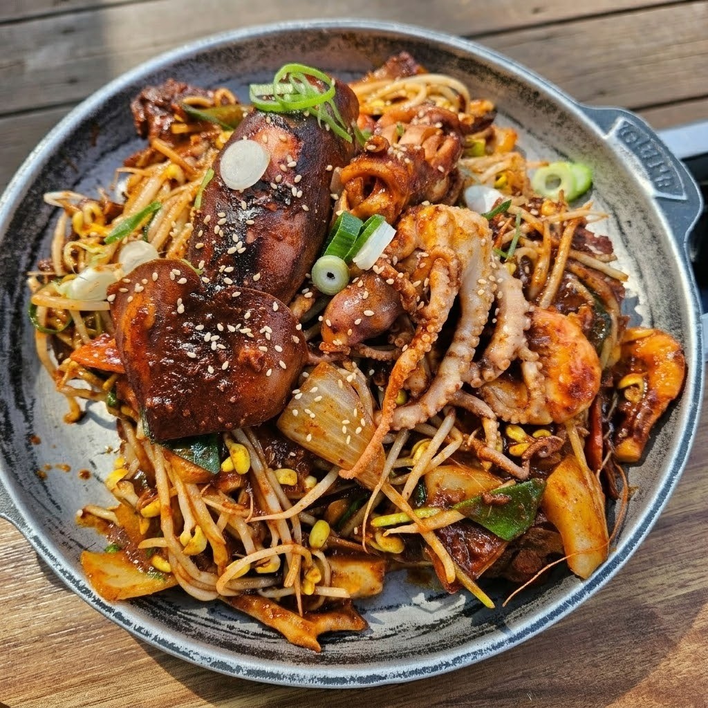 본가왕뼈감자탕신쭈꾸미 대표메뉴