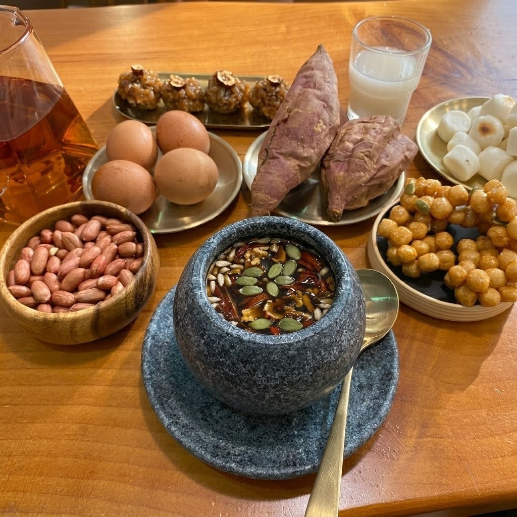 정담찻집 대표메뉴