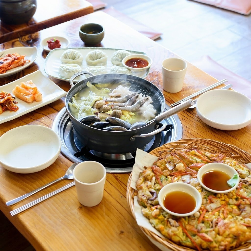 아양촌해물칼국수 대표메뉴