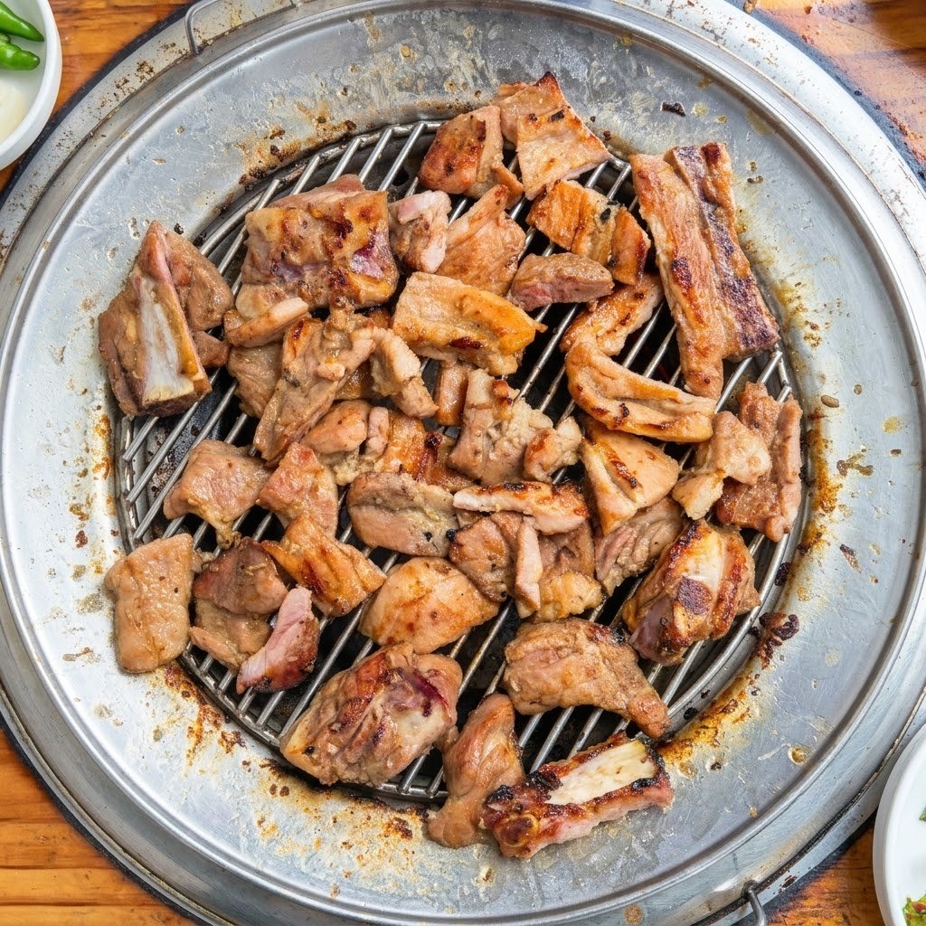 삼보숯불갈비 대표메뉴