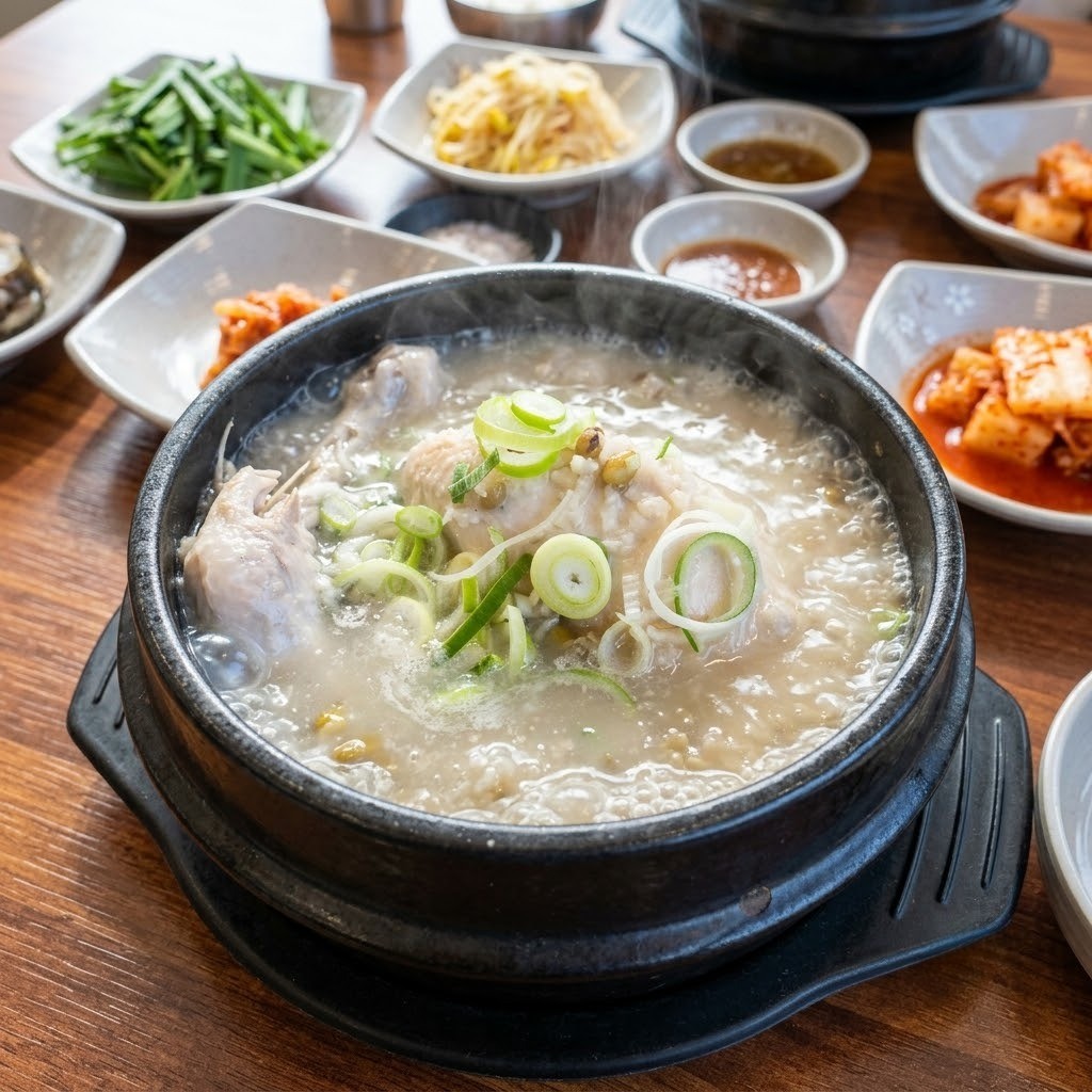 유창순대삼계탕 대표메뉴