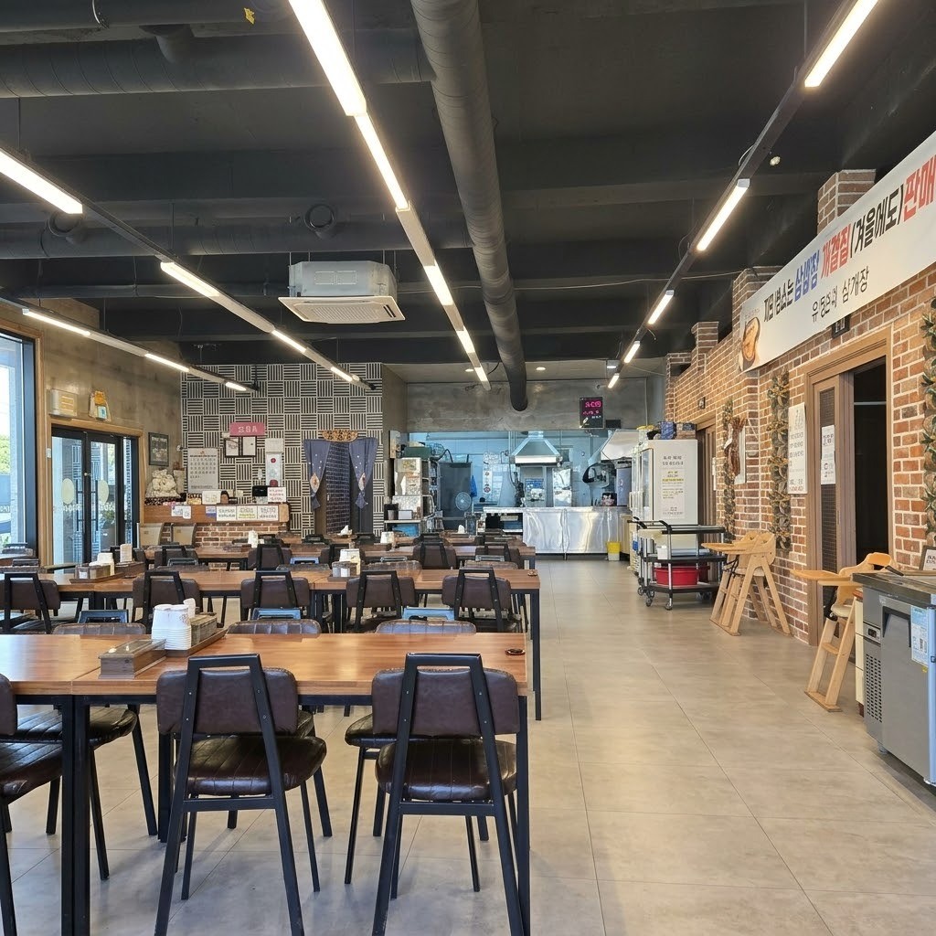 유창순대삼계탕 매장사진