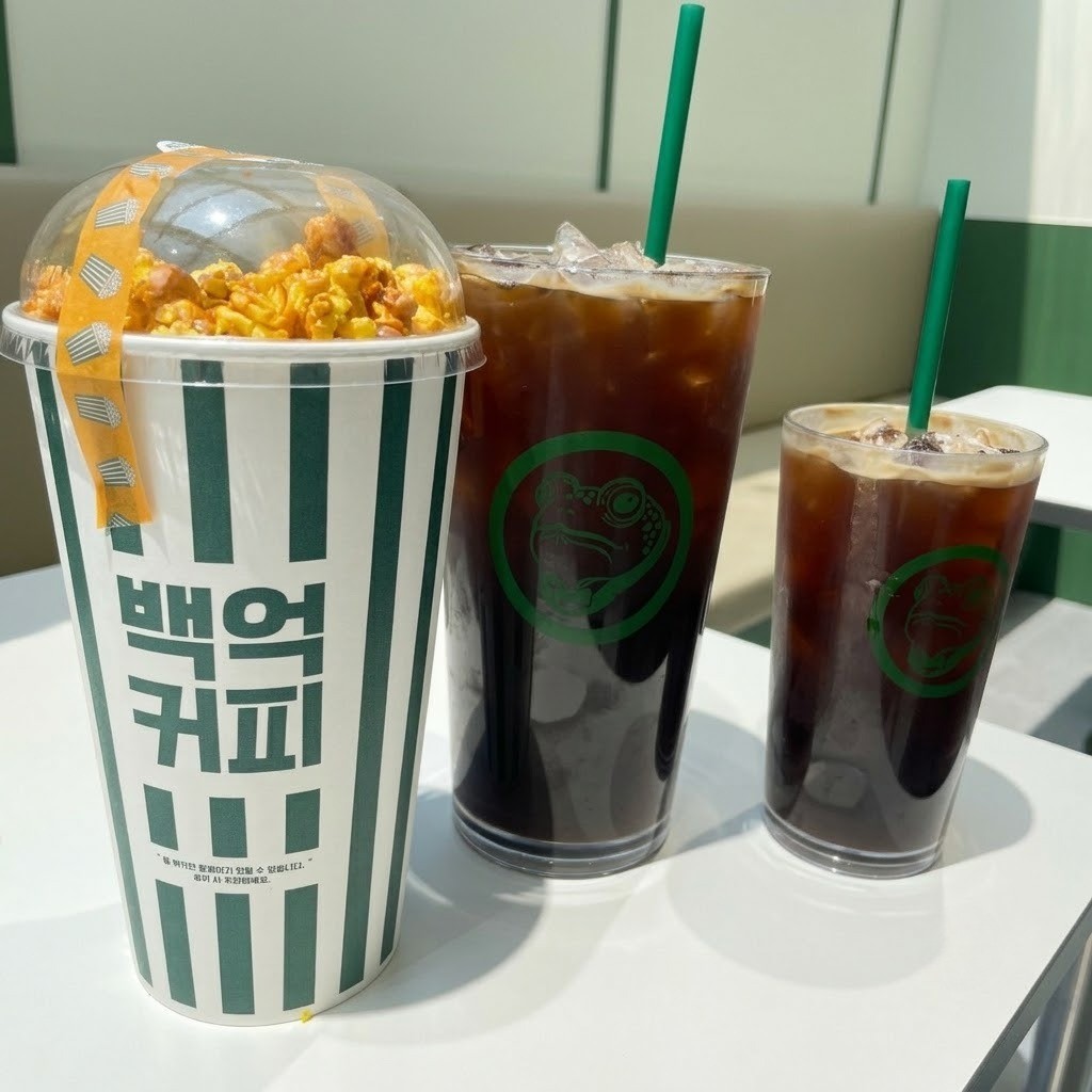 백억커피 정읍점 대표메뉴