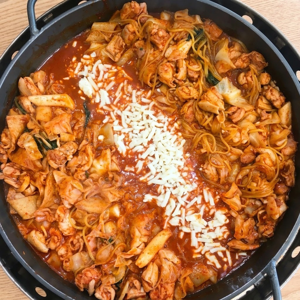 춘천명동닭갈비 대표메뉴