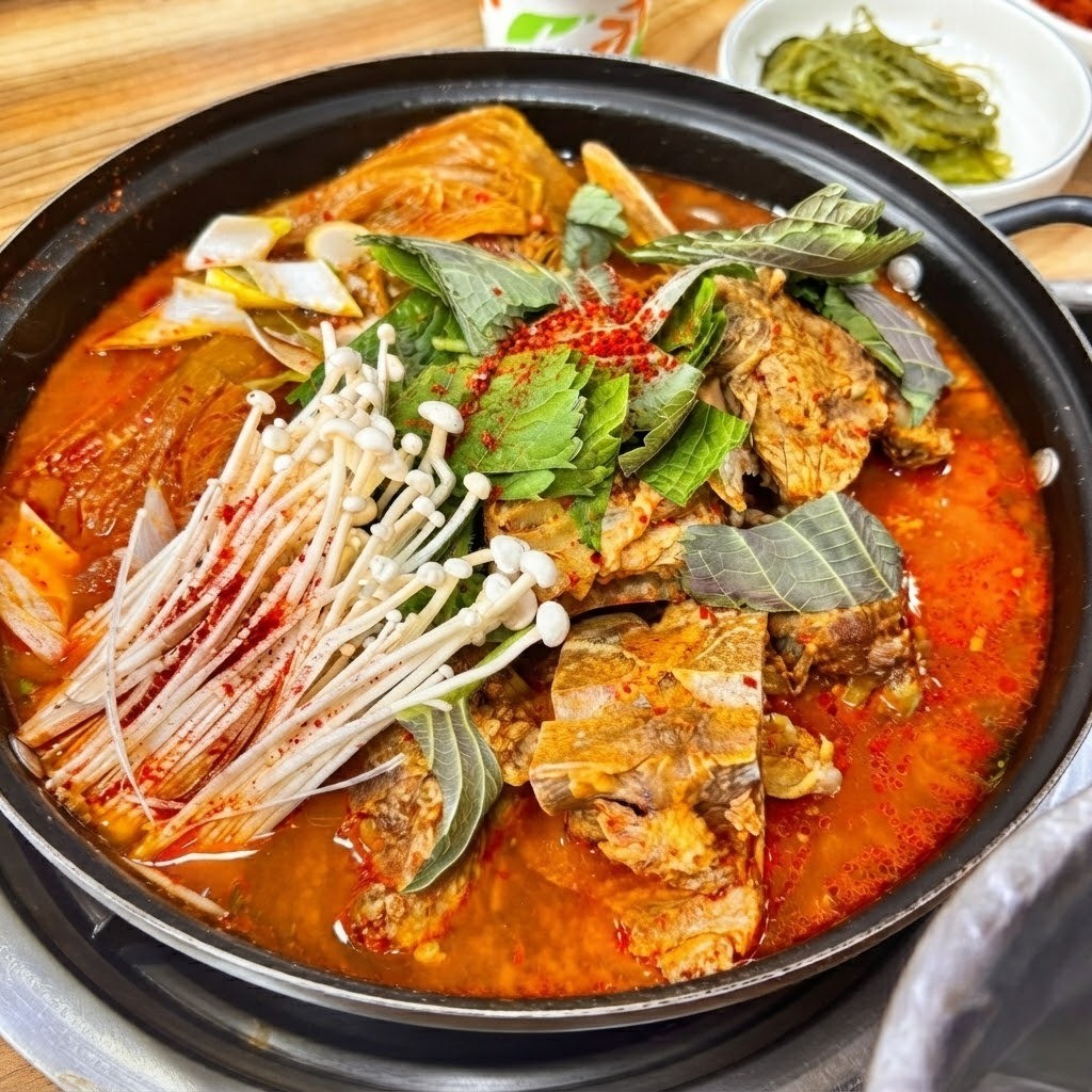 옥계청 대표메뉴