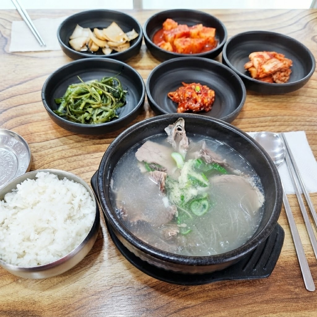 바우네나주곰탕 정읍점 대표메뉴