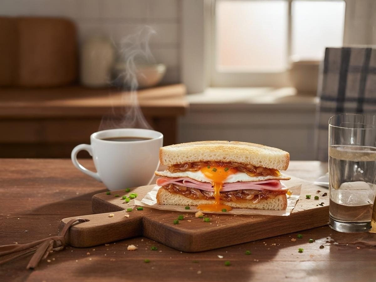 백종원 만능양파 샌드위치