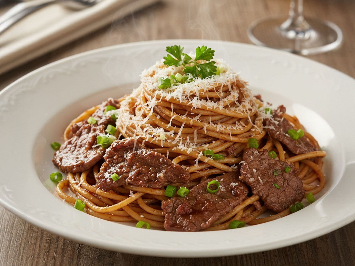 백종원 강식당3 불고기 파스타 (강불파) 완성된 모습