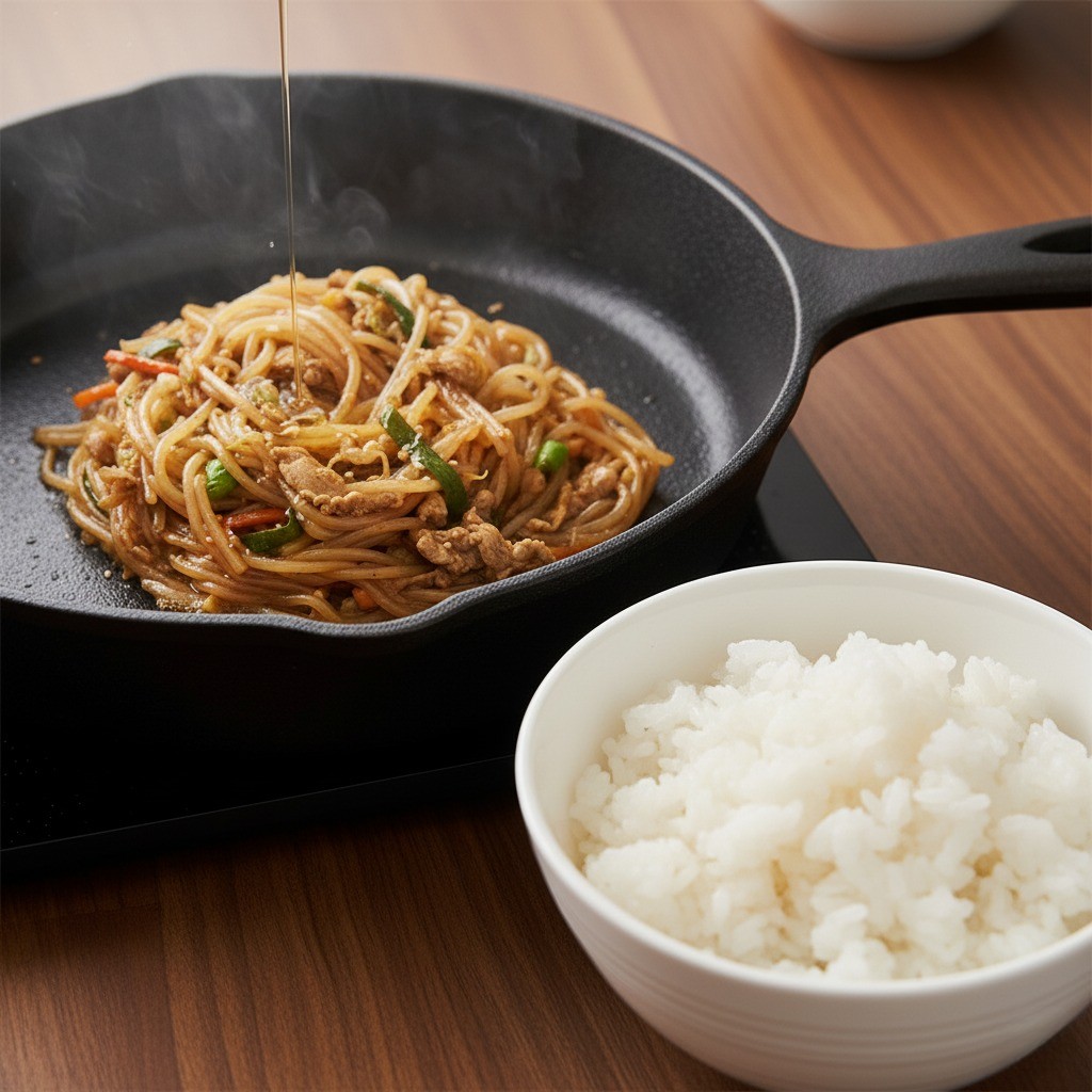 따뜻한 밥이 담긴 그릇