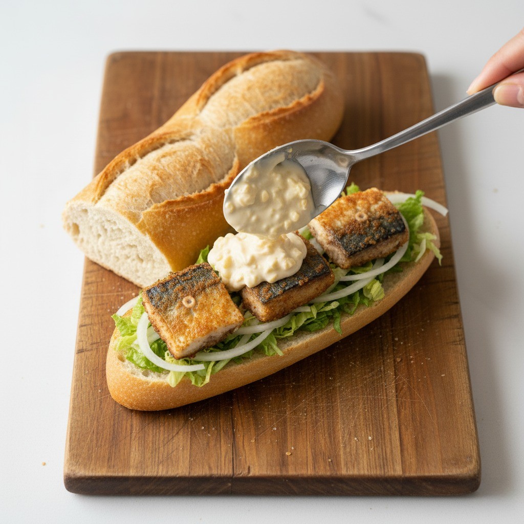 고등어 케밥 완성