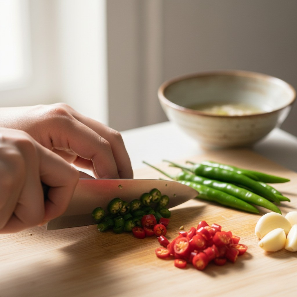 태국식 찍먹 소스 만들기