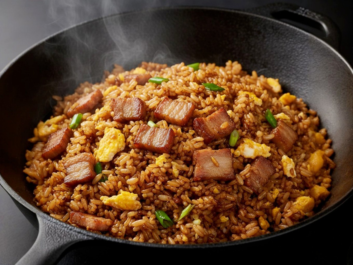 불맛 가득한 백종원표 볶음밥 완성