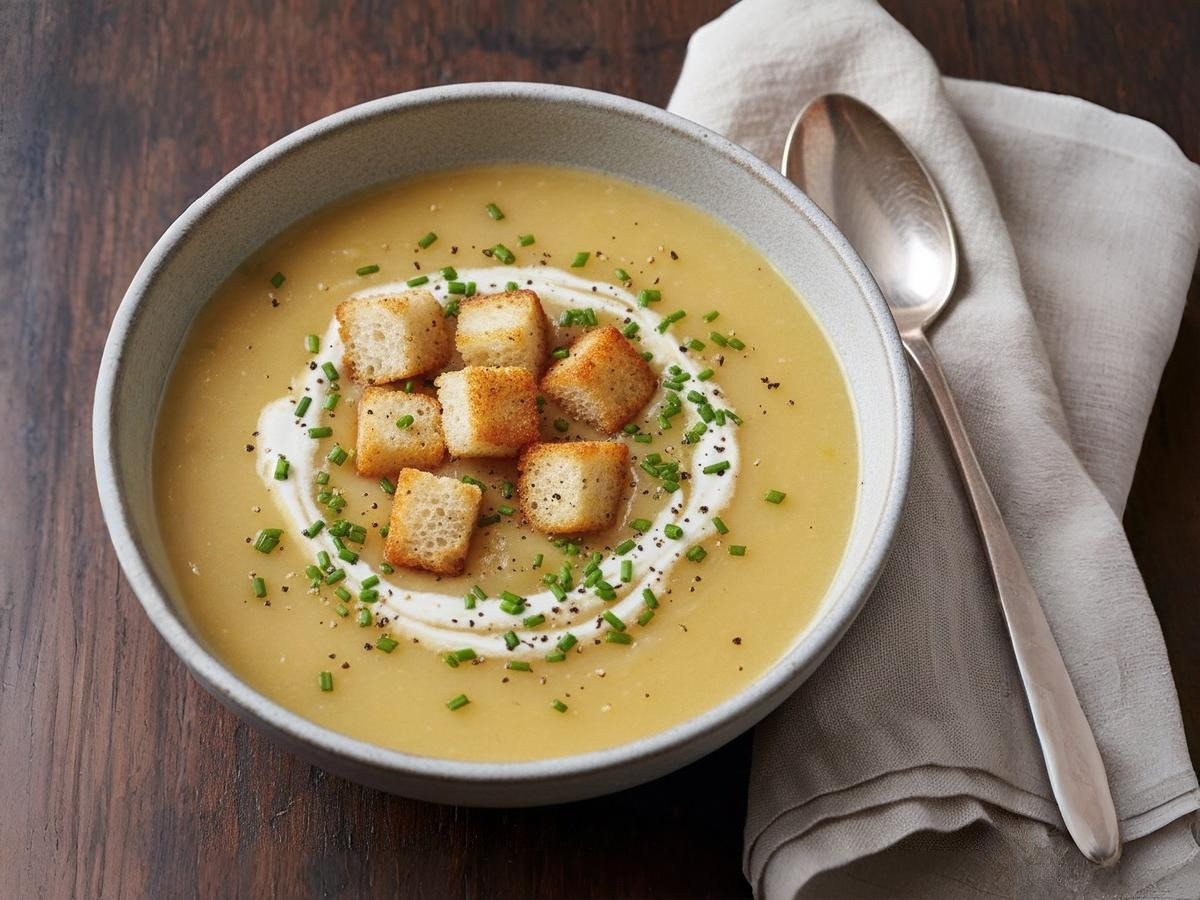 따뜻하고 부드러운 감자 스프