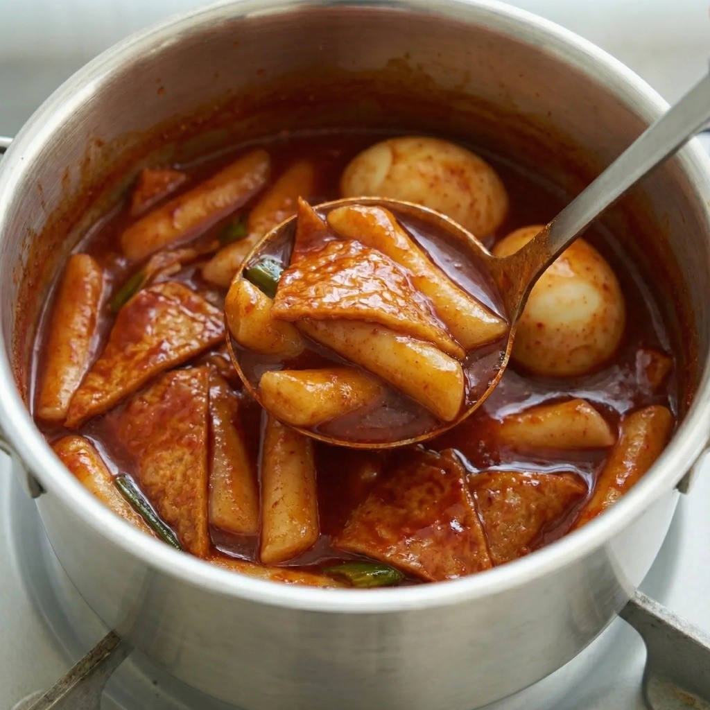 맛있는 국물 떡볶이 어묵 넣고 졸이기