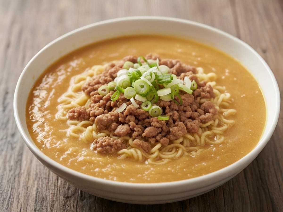 백종원 밤라면 완성, 걸쭉하고 고소한 국물의 스낵면 이색 요리