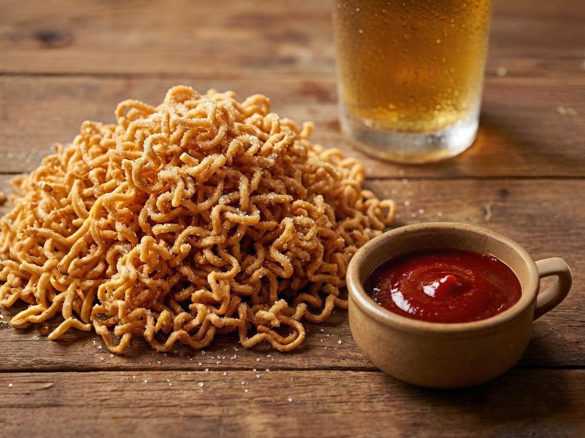 백종원 전자레인지 라면땅 완성 사진과 매콤달콤 고추장 소스 맥주 안주 추천