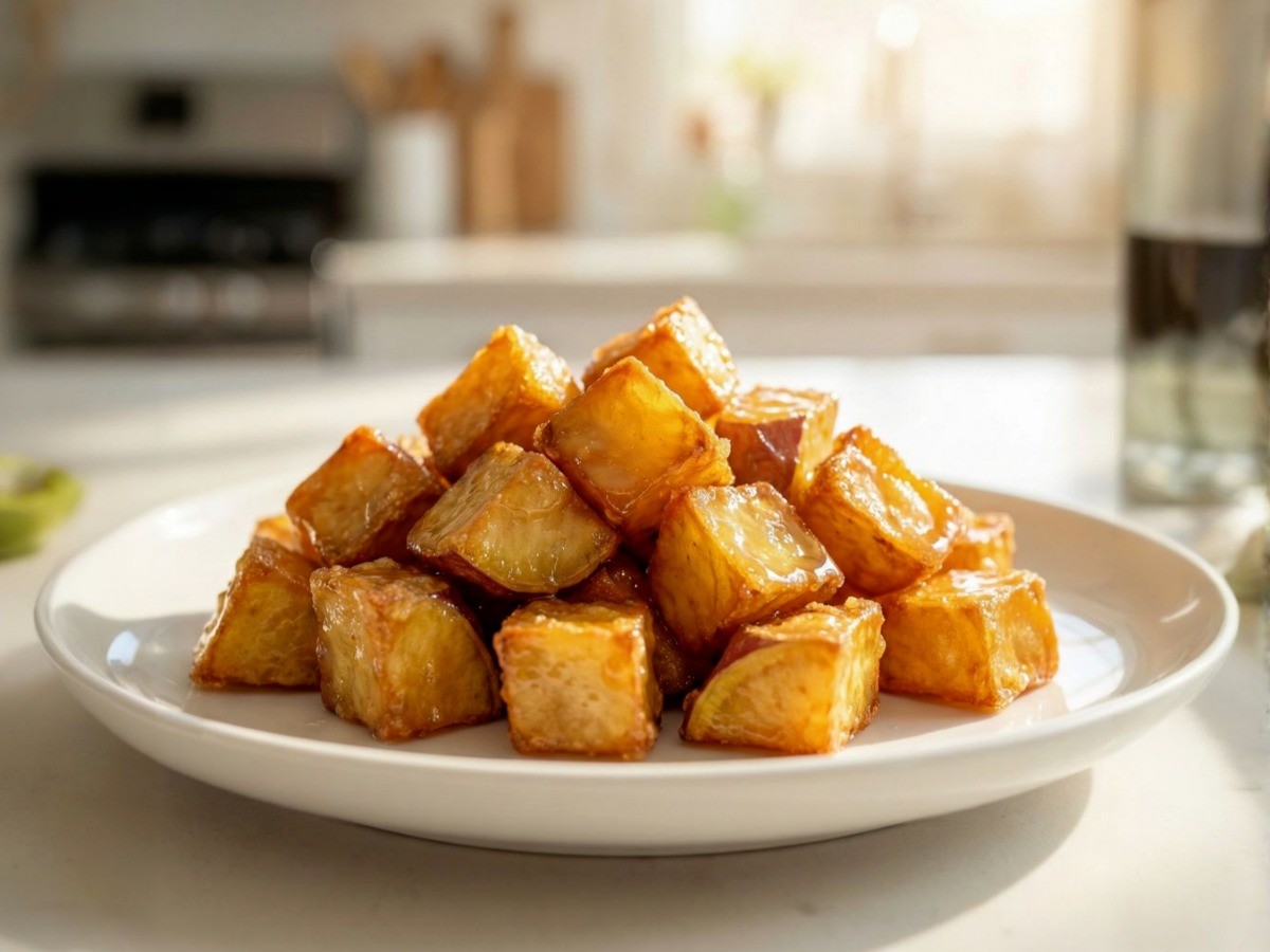 백종원 고구마 빠스 레시피 완성, 손에 묻지 않는 바삭한 고구마 맛탕