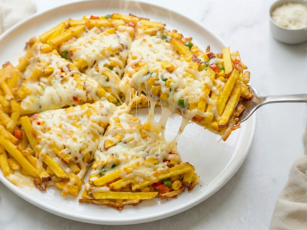 백종원 노밀가루 고구마 피자 완성 에어프라이어 레시피