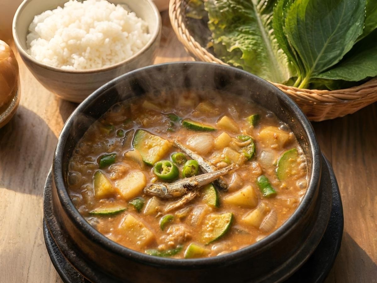 백종원 멸치 강된장 레시피로 만든 짭조름한 밥도둑 뚝배기 요리