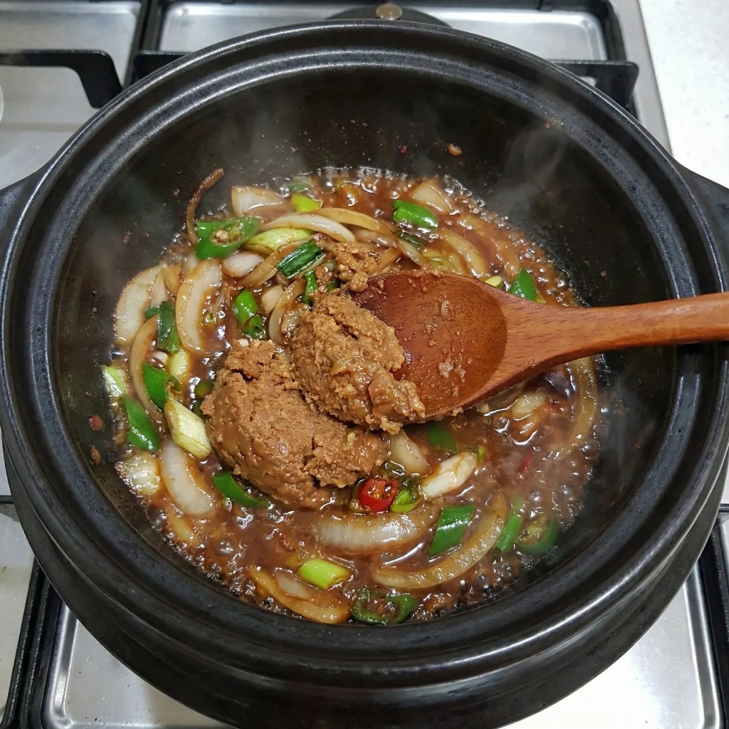 백종원 꿀팁 된장 기름에 튀기듯이 볶아 고소한 맛 내기