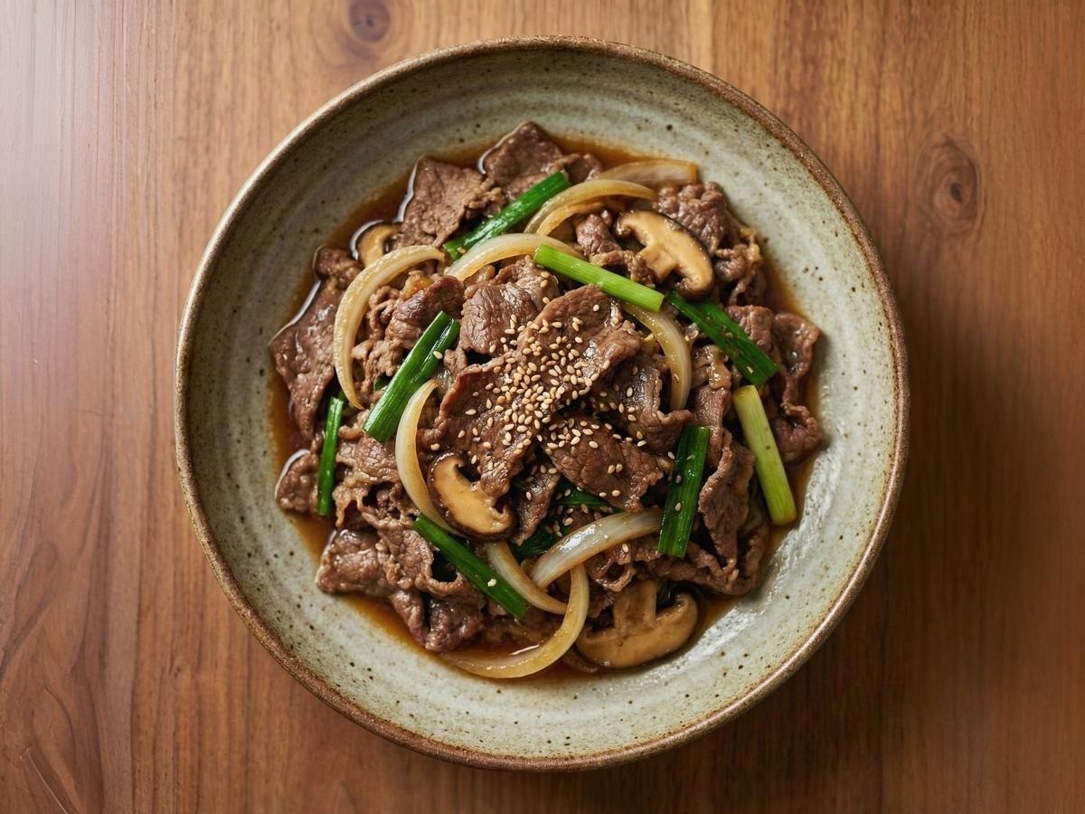 백종원 소불고기 황금레시피 양념으로 만든 맛있는 소불고기 완성 요리