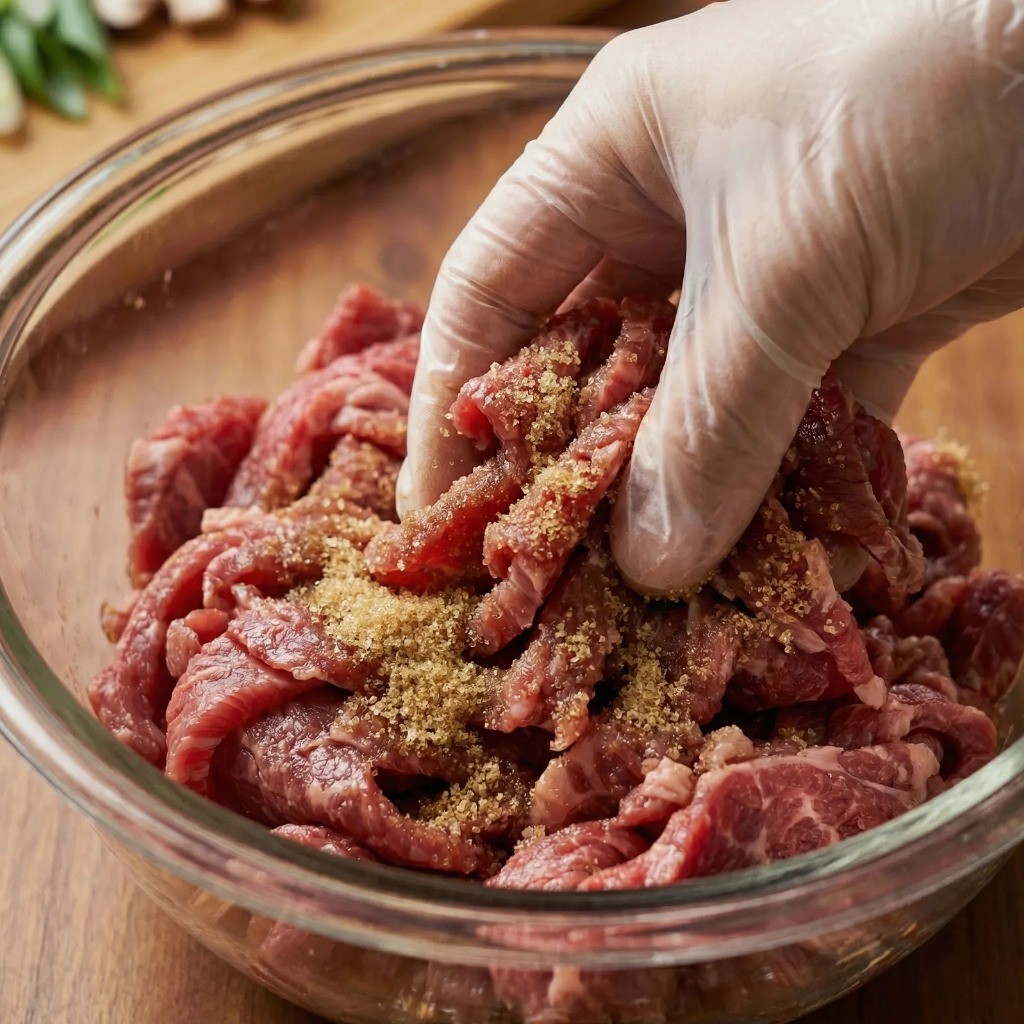 백종원 소불고기 비법 설탕 먼저 넣어 고기 재우기