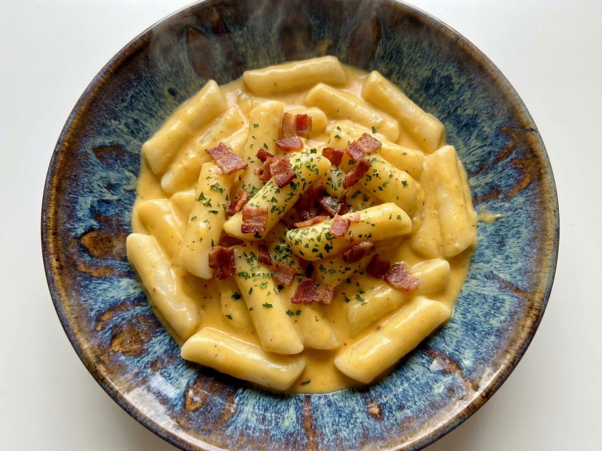 백종원 레시피로 만든 꾸덕한 우유 크림 떡볶이 완성 요리