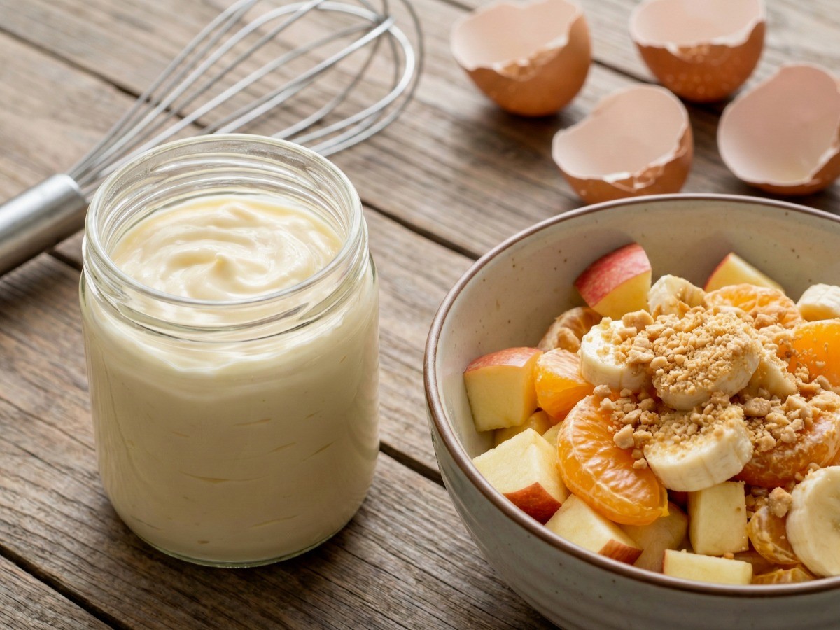 백종원 레시피로 만든 믹서기 없이 성공한 고소한 수제 마요네즈 완성