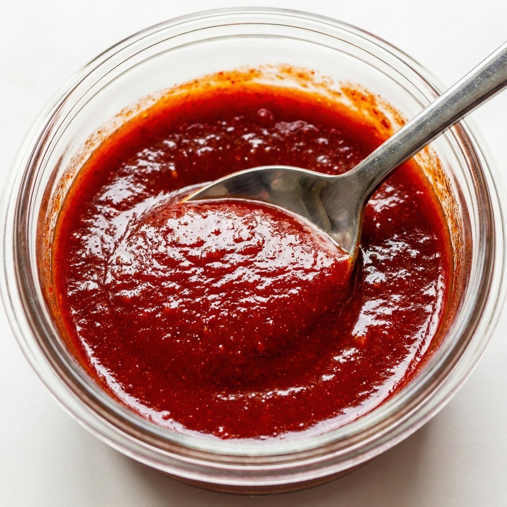 백종원 콩나물찜 양념장 제조: 고추장, 고춧가루, 설탕 등 1:1 비율