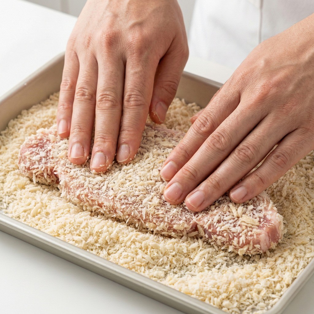 백종원 돈가스 튀김옷 입히기 방법 비교: 정석 달걀물 반죽과 간편 물반죽