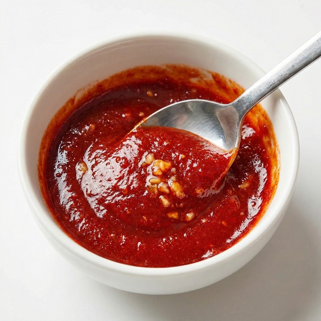 백종원 쫄면 양념장 황금비율 재료 섞기