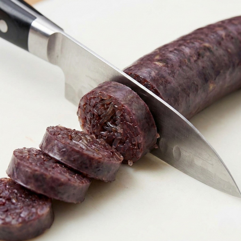 전자레인지 조리용으로 얇게 썬 편의점 순대