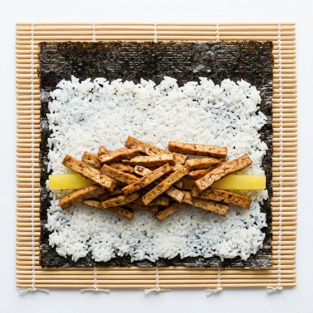 초간단 기본 유부김밥 맛있게 싸는 법