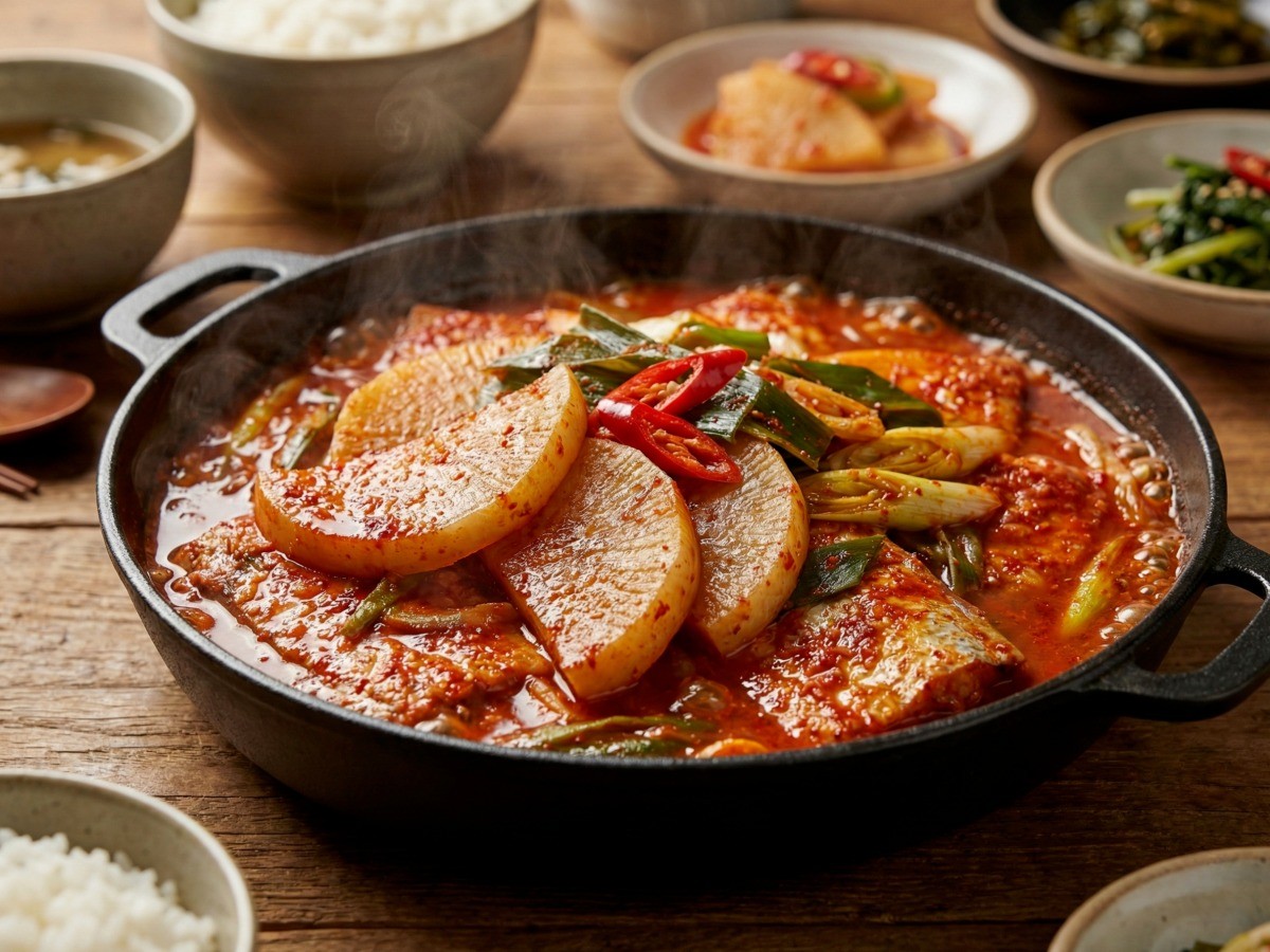 백종원 갈치조림 황금레시피로 완성된 매콤달콤한 밥도둑 무 갈치조림