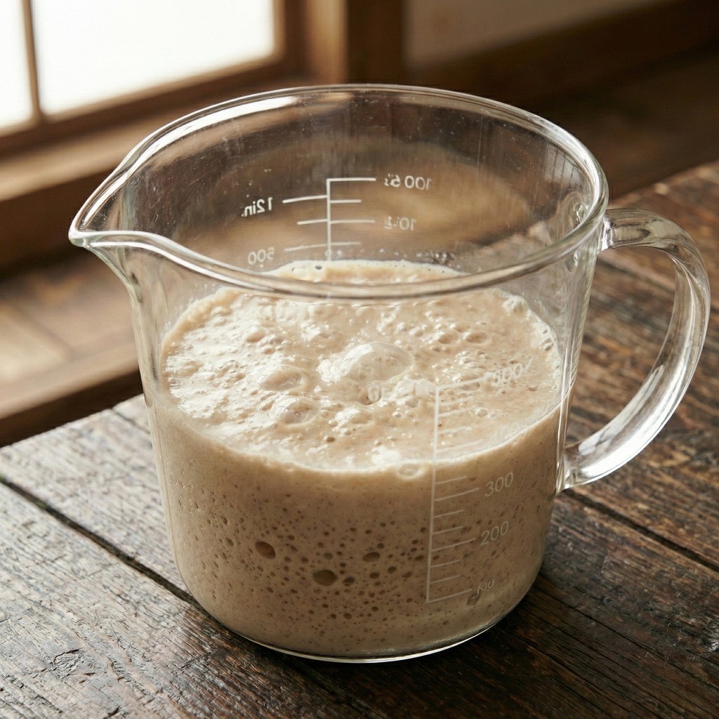 수제 막걸리 발효를 돕는 드라이 이스트(효모) 배양 과정