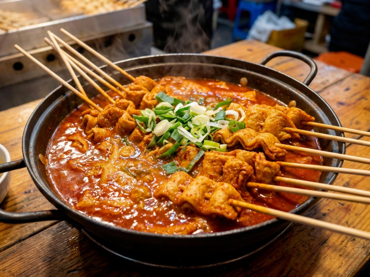 집에서 만드는 포장마차 감성 백종원 빨간어묵(매운어묵) 완성 요리