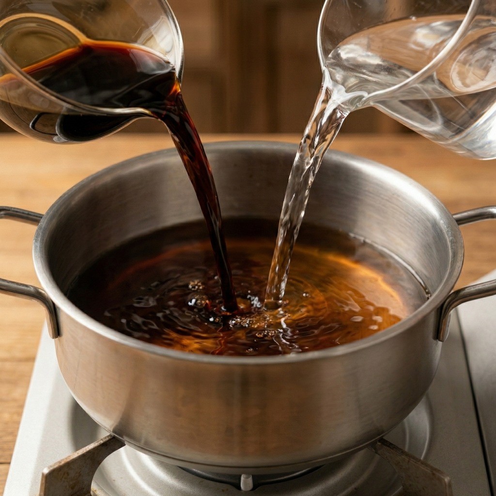 간장, 맛술, 설탕으로 장조림 황금비율 양념장 만드는 법