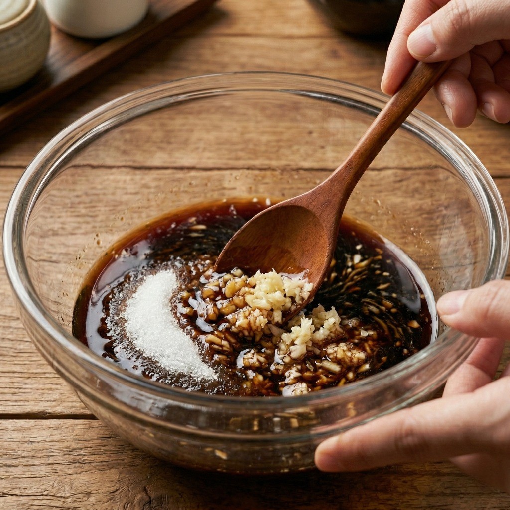 간장과 설탕 1:1 황금 비율로 완성한 백종원 돼지갈비찜 특제 양념장 만들기