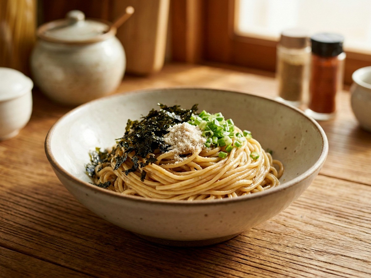 백종원 들기름 막국수 라면 완성 조리예 - 라면사리로 만든 5분 초간단 요리