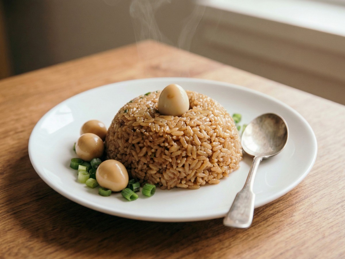 초간단 백종원 장조림 버터밥 완성된 모습