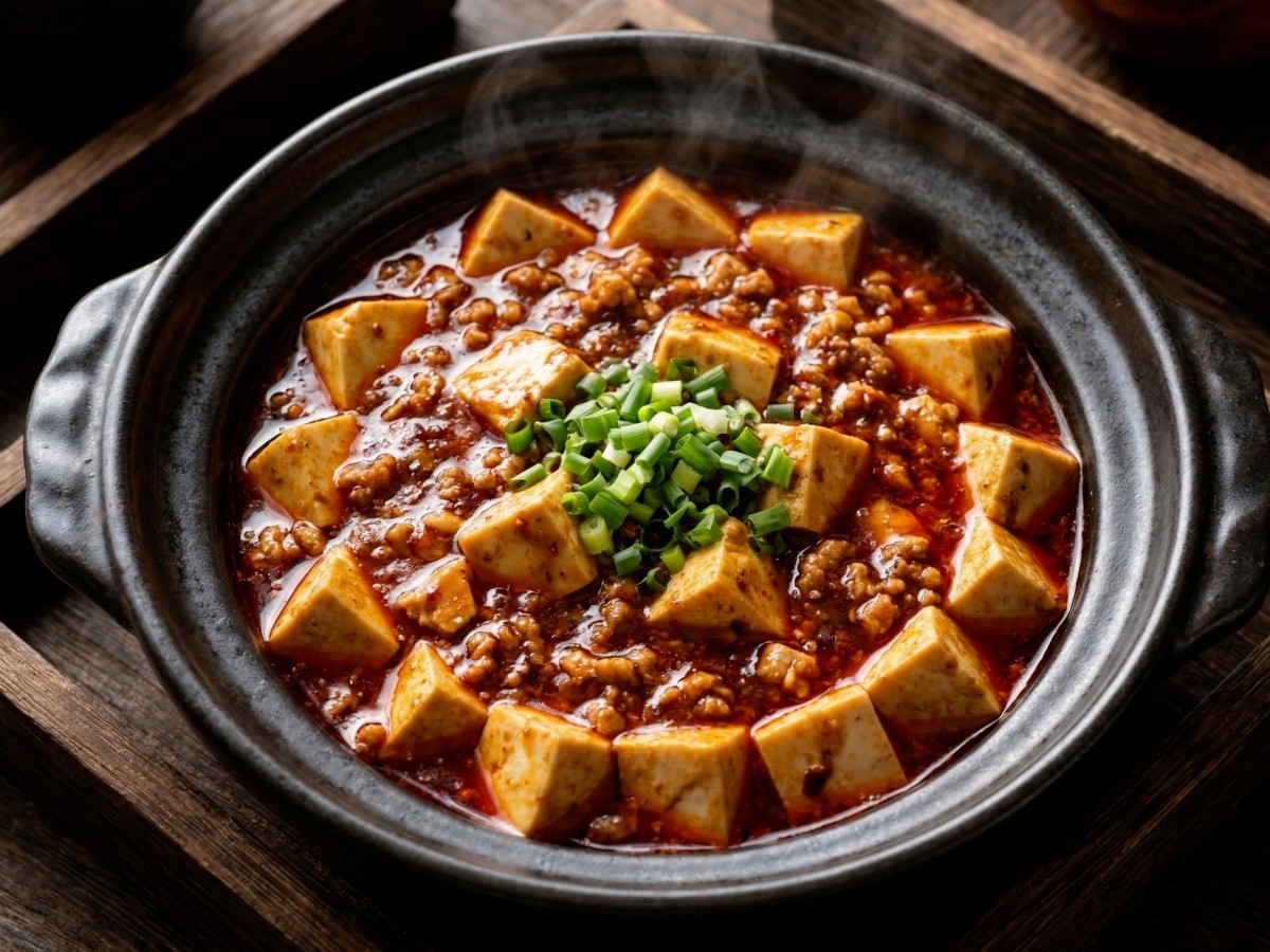 흑백요리사 백수저 여경래 셰프의 비법으로 만든 정통 중식 마파두부 완성 요리