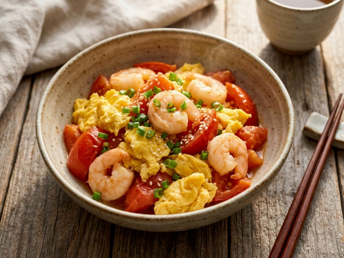 이연복 토마토 달걀 볶음 완성 - 부드럽고 촉촉한 굴소스 토달볶 레시피