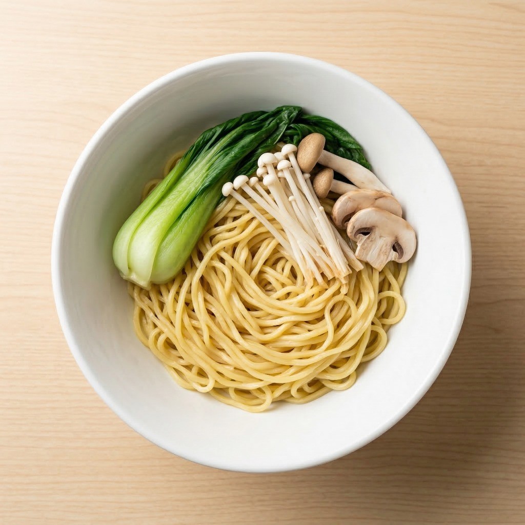 이연복 탄탄면 고명 준비 - 얼갈이배추, 양송이버섯 데치기 및 중화면 삶는 법