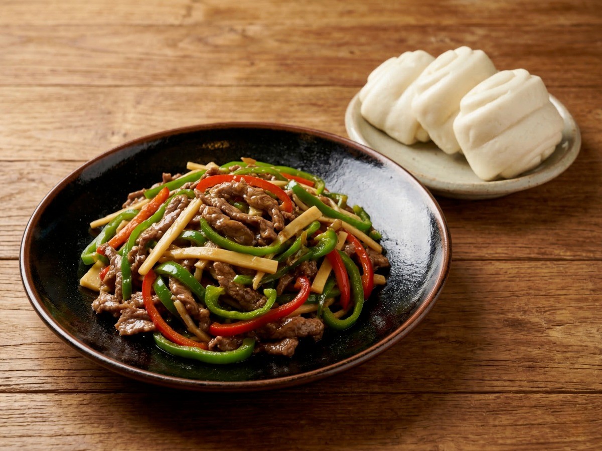 집에서 완성한 이연복 고추잡채 황금레시피, 폭신한 꽃빵과 곁들인 완벽한 홈파티 술안주