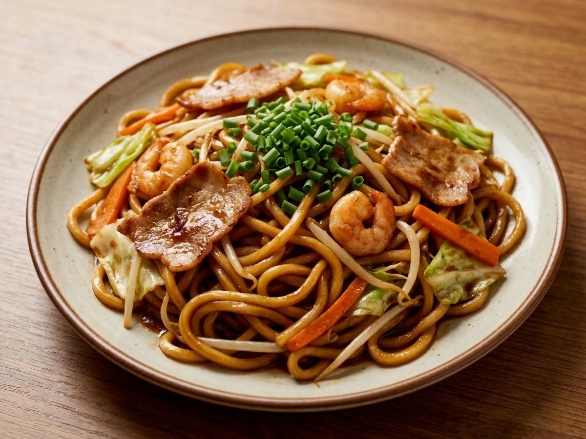 이연복 셰프의 초간단 야끼소바 황금 레시피 완성 사진